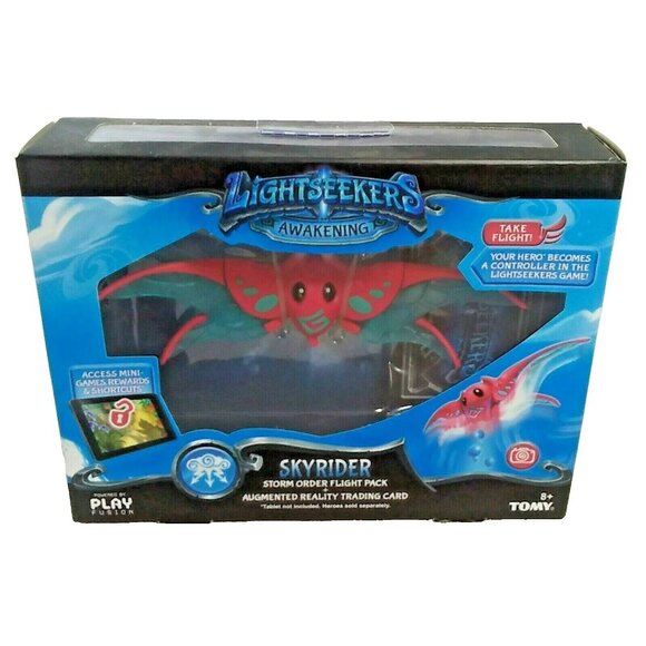 TOMY Lightseekers Awakening Flight Pack Figure and Trading Card Skyrider - Picture 1 of 5